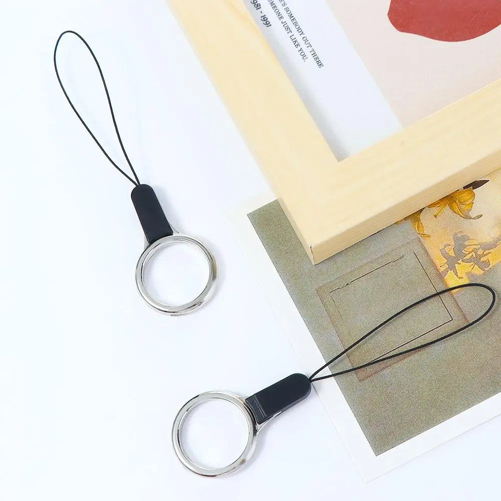 Ring Phone Charms Keycord Lanyards Keychains Hooks Smartphone Strap Phone Finger Ring Mobile Phone Lanyard Phone Handheld Rope