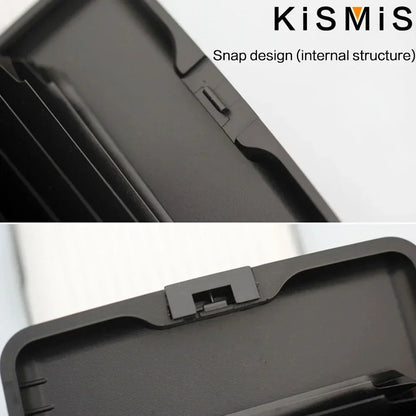 RFID Blocking Aluminum Card Case - Credit Card Protector, Business Card Holder, Metal ID Organizer Wallet, 6 Slots for Women,Men