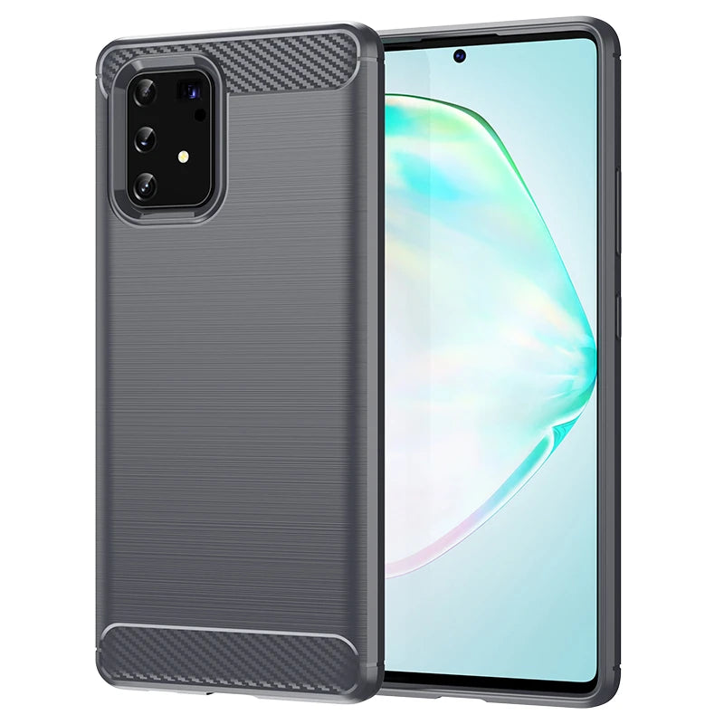 For Samsung Galaxy S10 Lite Cover Case For Samsung S10 Lite Capas Bumper Shockproof Soft TPU Case For Samsung S10 Lite Fundas