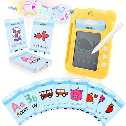 Educational Learning Talking Flash Cards Kindergarten Kids English Language Electronic Audio Book Learn English Words Toys Gifts