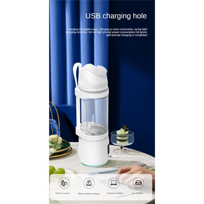 BHBD-Portable Blender Personal Blender For Shakes And Smoothies Ice Blender For Kitchen Travel Mini Juice Machine 700ML