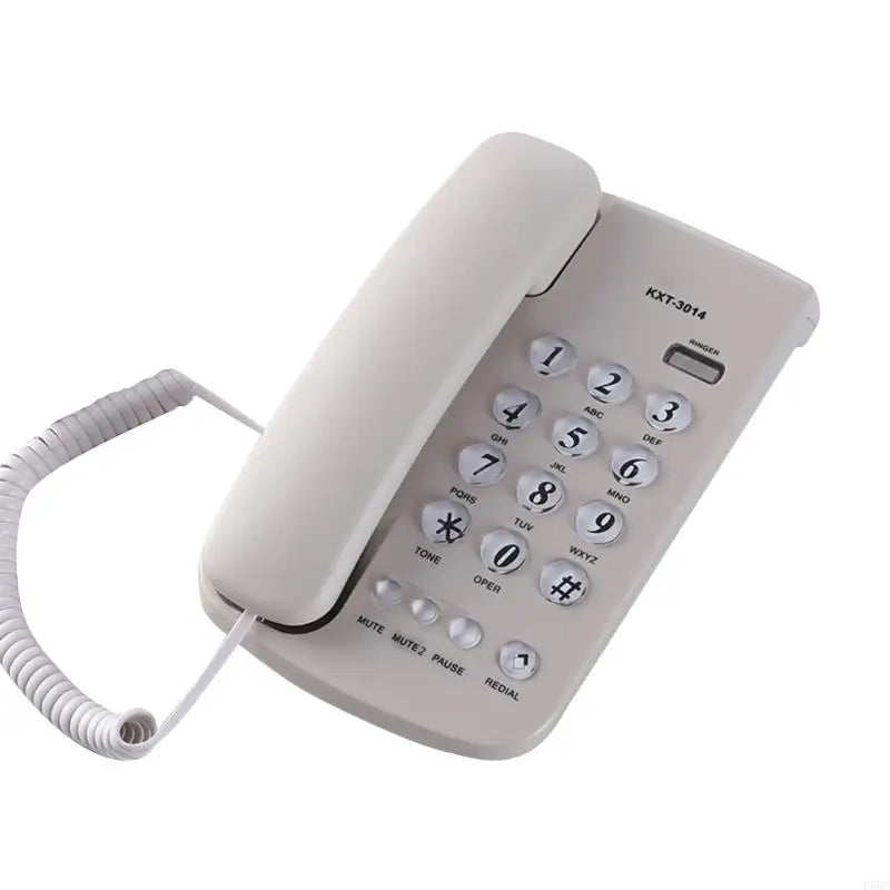 920L Corded Landline Telephone Desk House Phone with Large Buttons Home Phone Corded Telephone for Home Office Hotel Bathroo