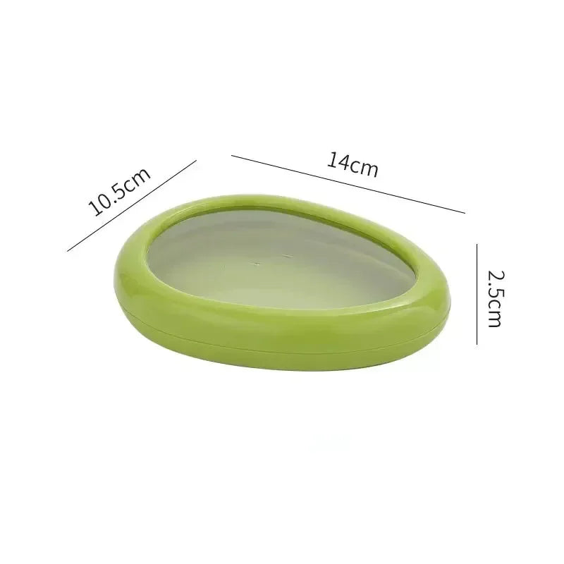 Reusable Food Saver Box Half Cut Fruit Fresh Retractable Film Storage Container Fruit Preservation Seal Cover Kitchen Tools