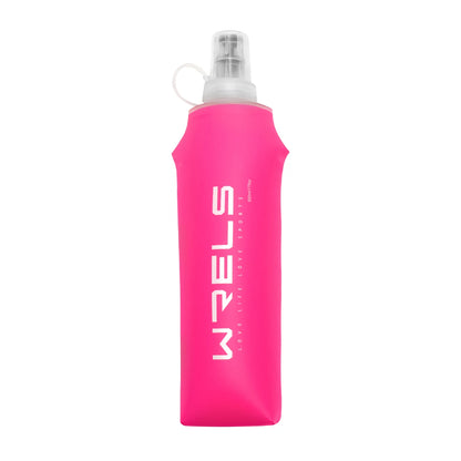 WRELS Camping Soft Water Bottle Drinking Sport Folding Bag Flask Outdoor Running Hydration Pack Waist Bicycle BPA Free