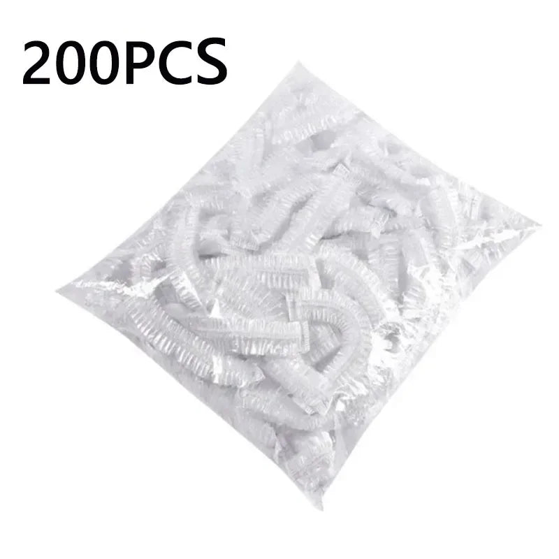 10/50/100/150/200pcs Reusable Disposable Food Cover Plastic Wrap Durable Elastic Food Lids for Bowls Elastic Plate Covers