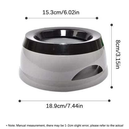 Pet Dog Bowls Floating Not Wetting Mouth Cat Bowl No Spill Drinking Water Feeder Plastic Portable Dog Bowl Outdoors Accessories