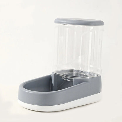 Pet drinking water machine automatic feeder high transparent large capacity feeding water feeder dog bowl cat bowl