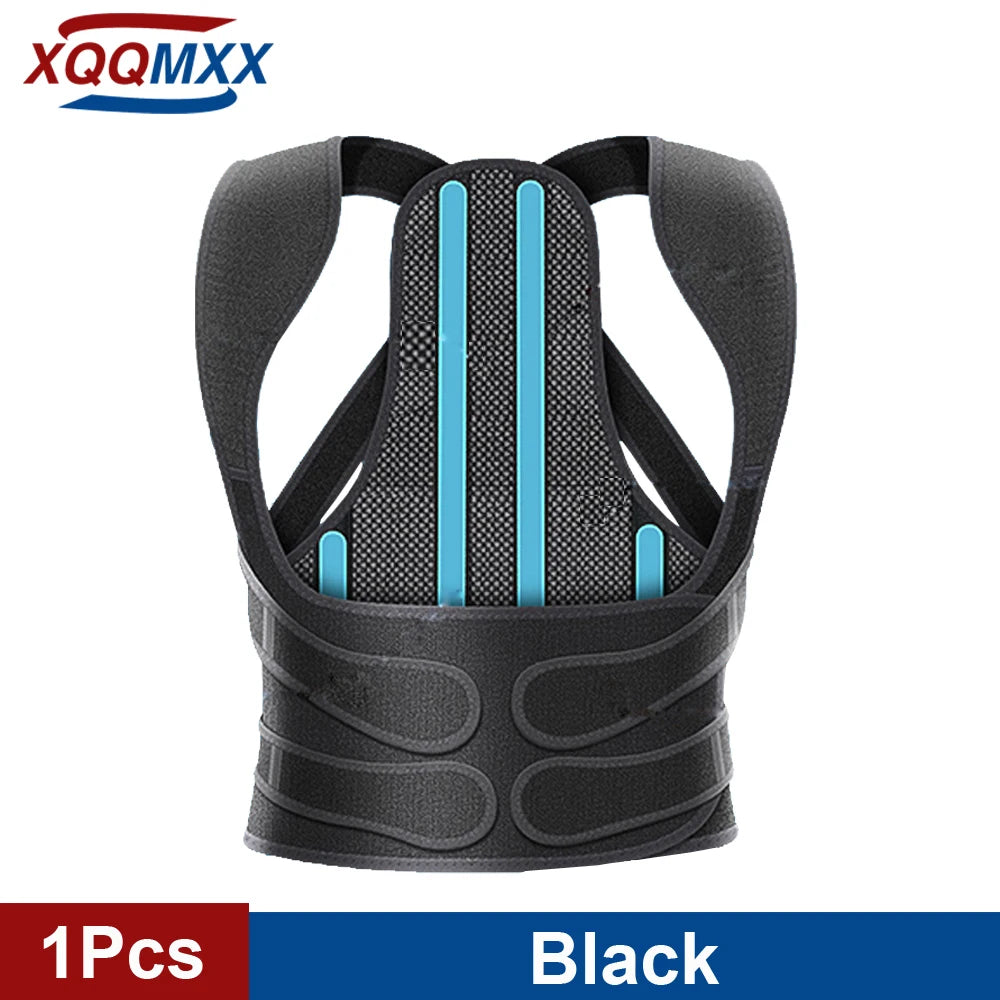 1Pcs Back Brace Posture Corrector for Women Men, Back Straightener Posture Corrector, Back Pain, Adjustable Posture Trainer