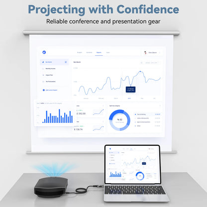 USB C to HDMI Cable 8K@60Hz 4K@120Hz Type C to HDMI-Compatible HDTV Cable for TV Converter MacBook Air iPad USB-C HDMI Adapter