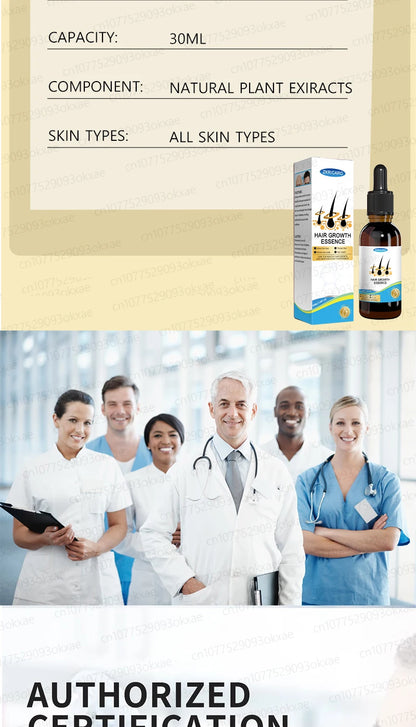 The latest hair serum for 2025. Quickly repair hair follicles and say goodbye to hair loss.