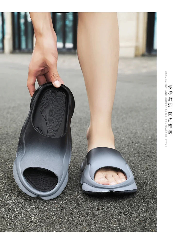 Luxury Man Sandal House Slippers Man Summer Shoes Men Original Adult Men's Sandal Air Sandals Flip Flop Slipers Low Price Shoes