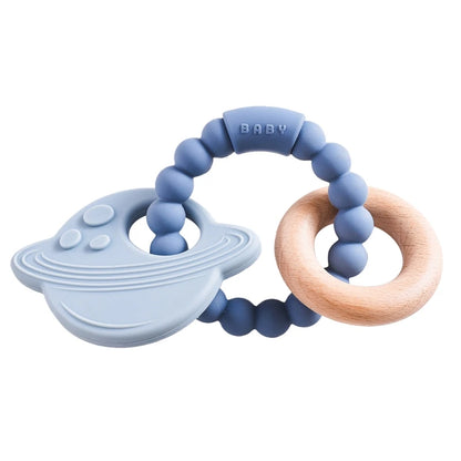 Silicone Teethers For Baby Thing Newborn Chews Food Grade Teethers Training Bed Toy Baby Cartoon Space Feeding Infant Rattle Toy