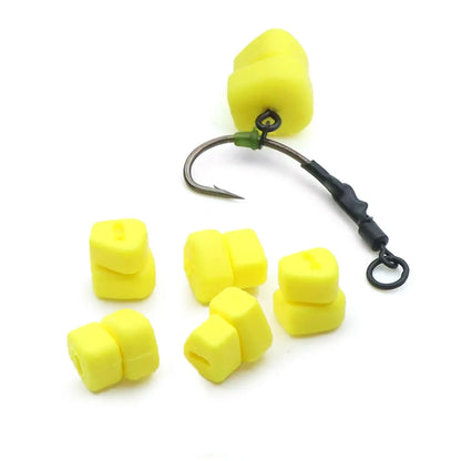 15pcs Carp Fishing Bait Corn Method Feeder Fishing Boilie Double Corn Bait For Carp Coarse Hair Rig Fishing Accessories Tackle