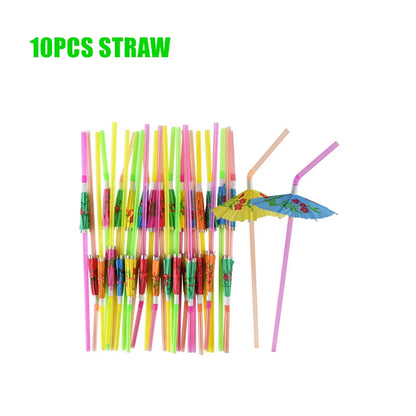 Hawaii Party Decorations Disposable Tableware Hawaii Summer Tropical Party Supplies Flamingo Aloha Birthday Party Decoration