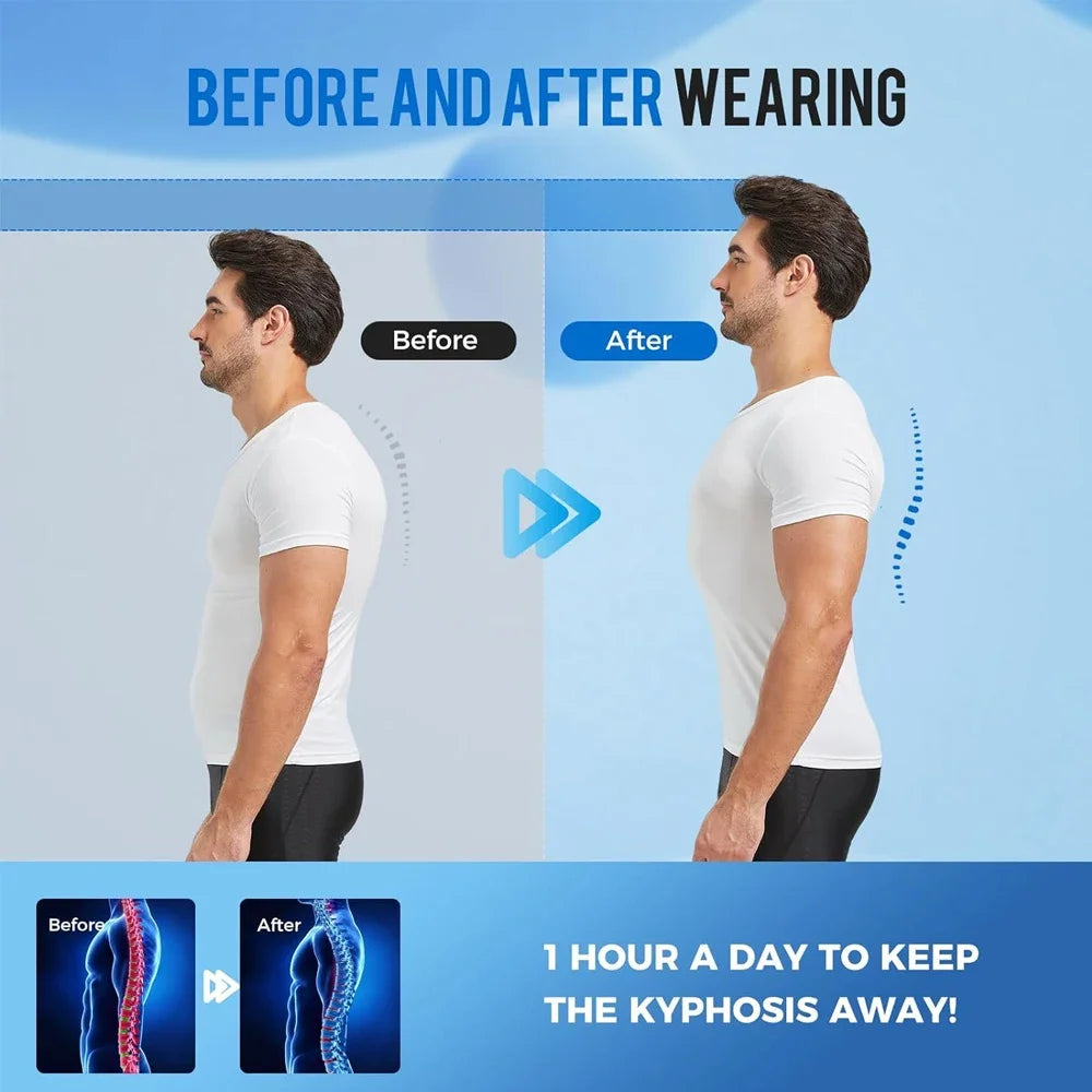 Back Brace Posture Corrector for Women & Men,Back Straightener, Scoliosis and Hunchback Correction,Adjustable Posture Trainer