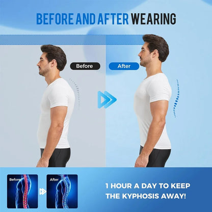 Back Brace Posture Corrector for Women & Men,Back Straightener, Scoliosis and Hunchback Correction,Adjustable Posture Trainer