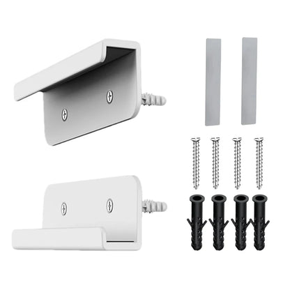Tablet Wall Mount Holder Universal Tablet Stand Fixed by Adhesive Or Screw For iPad iPhone 16 15 14 Kindle Samsung Xiaomi Lenovo