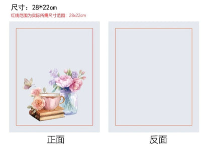 1 pc Book Sleeve Coffee Book Covers Book Pattern Black Book Protector for Paperbacks Washable Fabric Cloth Book Cover