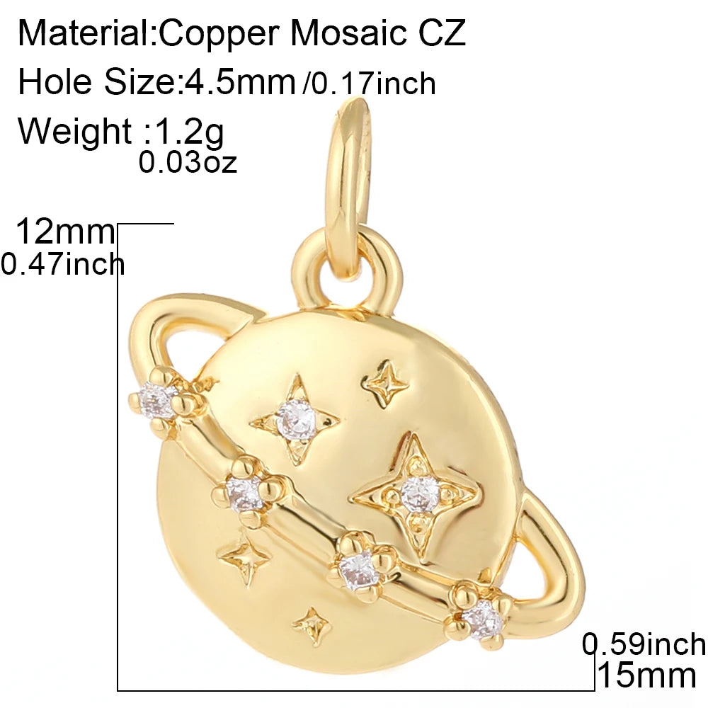 Cute Star Pendant Jewelry Production Supplies Bohemian Earrings Bracelet Necklace Keychain Accessories Resin Charm