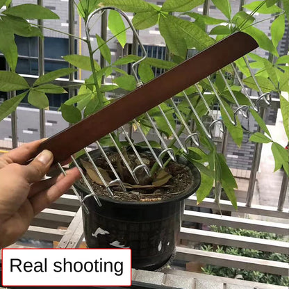 1/2/3pcs wooden new multifunctional hook hanger, bra strap storage, including 8 hooks, suitable for home and dormitory use