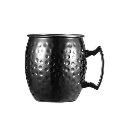 500ml Moscow Mule Copper Mugs Vodka Beer Wine Cup Cocktail Mugs Travel Bar Drinkware Tools Creative Metal Mug Bar Drinkware
