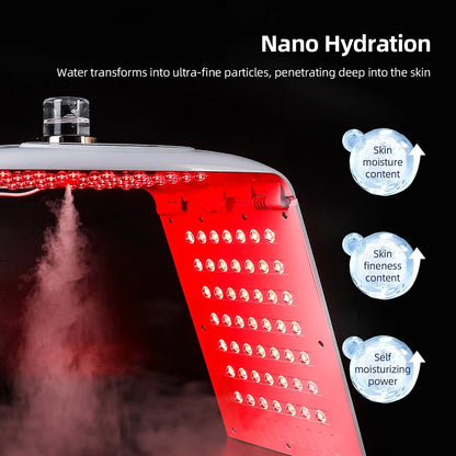 Electric Photon Facial Beauty Machine Nano Spray Hydration Skin Rejuvenation Body Care Tool
