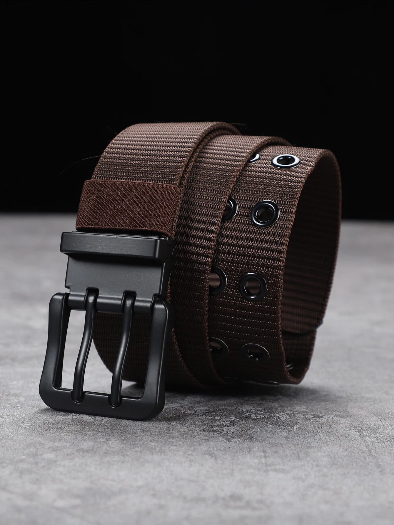 Lengthened needle buckle canvas belt belt man belt simple business students younger belt women with fat cloth belt