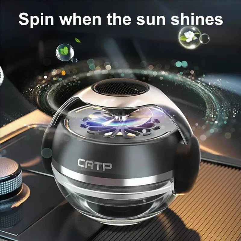 Car air freshener Solar Rotating Aroma Diffuser Home/car/bedroom/Perfumes Car perfumes decorations and accessories that men like