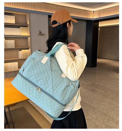 Large Capacity Travel Bags Luggage Organizer Bag Handbag Waterproof Portable Foldable Travel Clothes Storage Bag Shoulder Bags