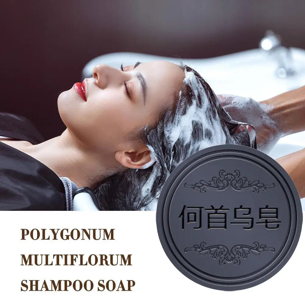 Hair Shampoo Soap Polygonum Multiflorum Shampoo Soap Black Bar Soap Polygonum Multiflorum Shampoo And Conditioner