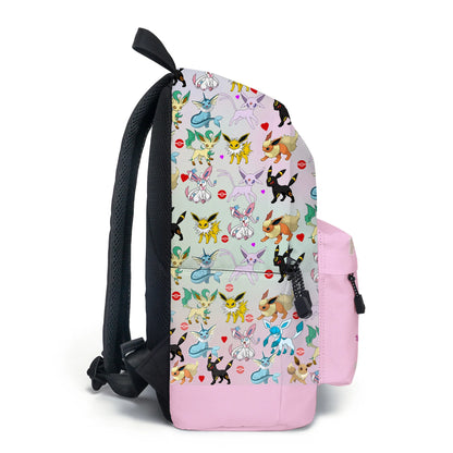 Pokemon Pikachu School Bags Backpacks Anime Kids Bags Kawaii Big Capacity Travel Bag Teenagers Schoolbag Girls Boys Rucksacks