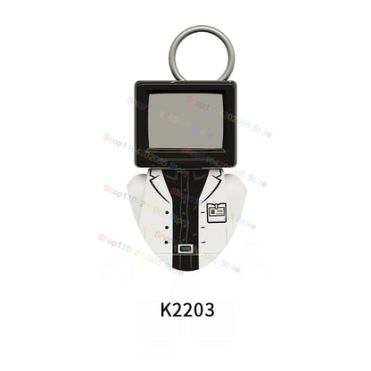 Hot Game Building Blocks Skibidi Toilet Accessories TV Monitor Cameraman Speakman Figures Toys KDL829 KDL826 KDL828