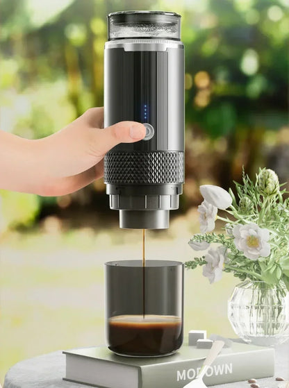 Portable Coffee Maker Electric Capsule Grind Coffee Brewer is suitable for ground coffee and KCUP Capsule coffee capsules