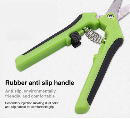 1 Set, Garden Scissors, Garden Pruning Shears, Non-slip Labor-saving Flower Branch Branch Shears, Fruit And Vegetable Shears, Fr