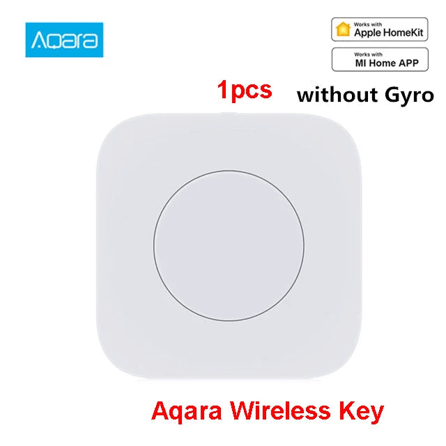 Aqara Wireless Switch Zigbee Connection Versatile Control Button for Smart Home Devices Compatible with Xiaomi Apple HomeKit