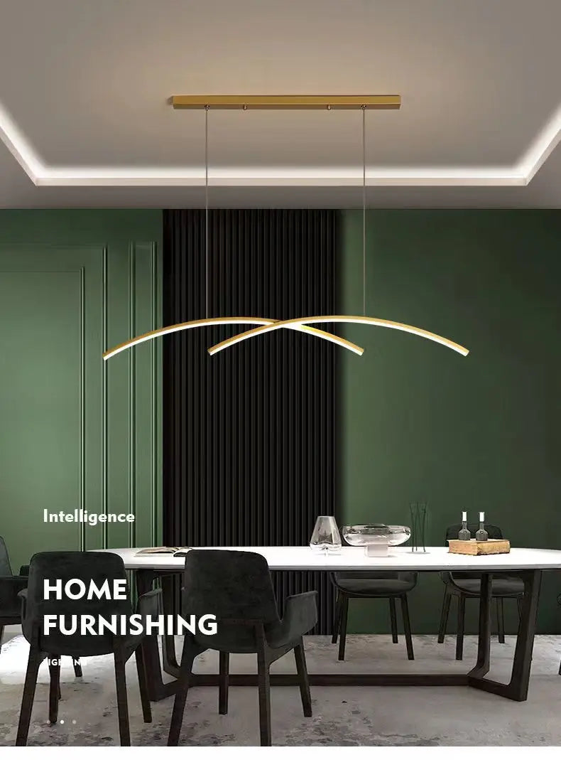 Modern Led Chandelier Light Ceiling Lamp Minimalist Nordic Living Room Dining Room Study Decorative Lamps