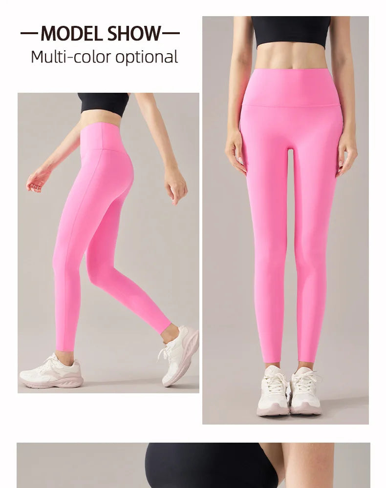 Yoga Pants Women's High Waist Gym Leggings Sports Fitness Pants Anti-curling Workout Leggings Yoga Clothes Sportswear