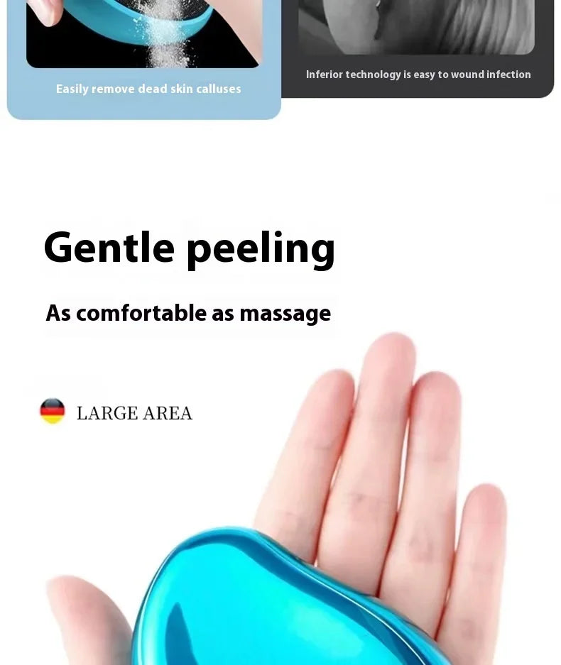 Foot grinder to remove dead skin foot rubbing board grinding calluses nano glass foot scrubber repair foot scraping heel tool