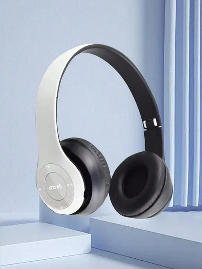 Headset Stereo Wireless Headset, Foldable Gaming Headset, Bass-heavy Wireless Sports Headset