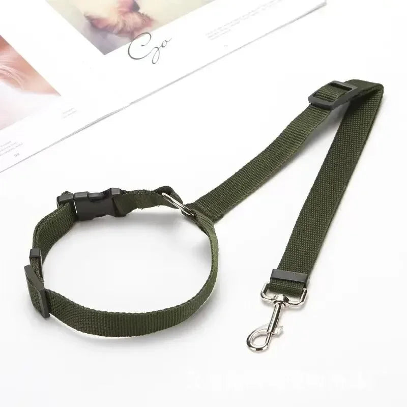Pet Products Universal Practical Cat Dog Safety Adjustable Car Seat Belt Harness Leash Puppy Seat-belt Travel Clip Strap Leads