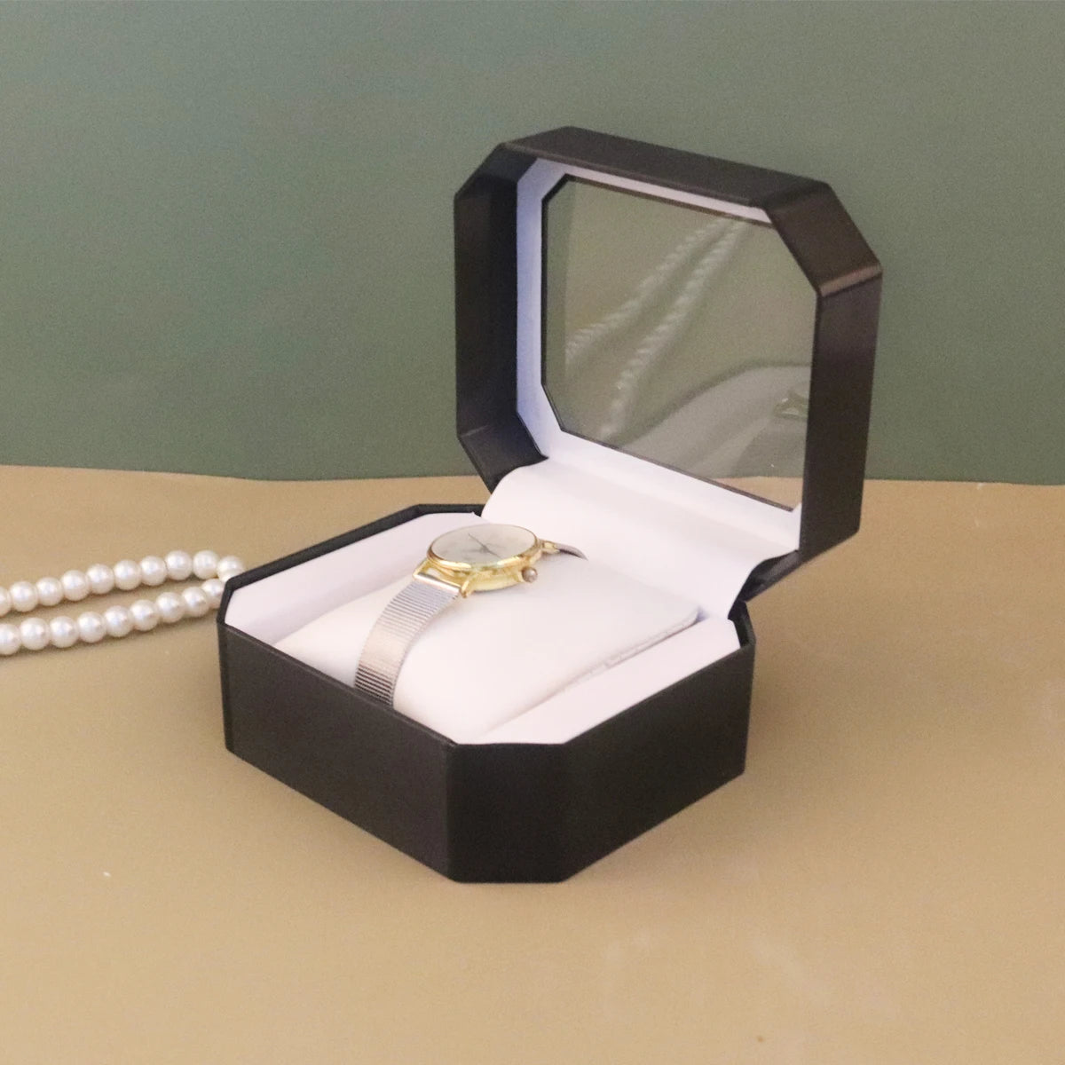 Watch Box High-end European Men's Acrylic Watch Display Box Watch Storage Box