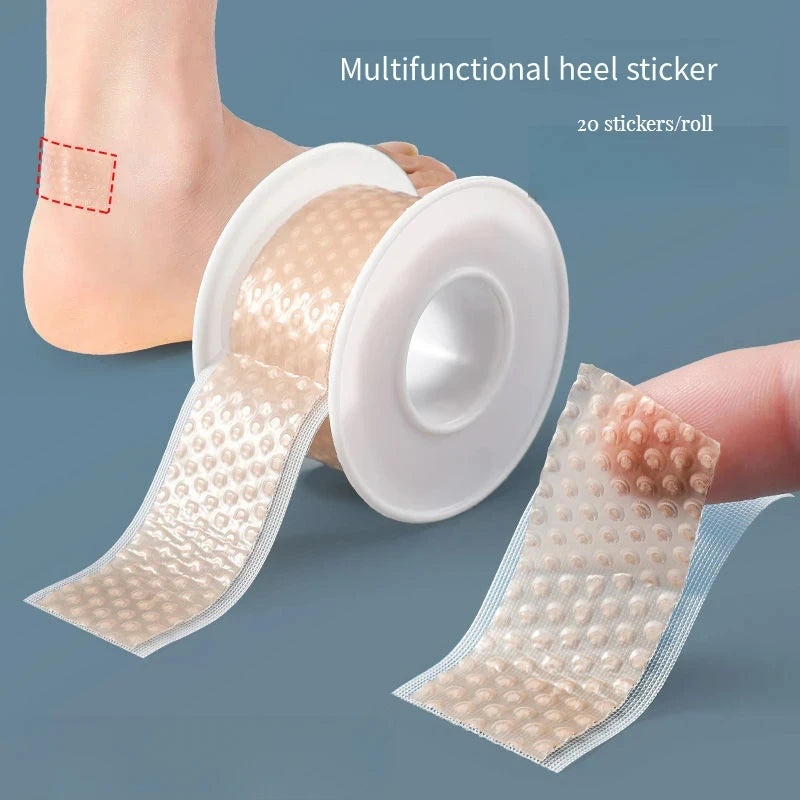 Biomimetic Silicone Heel Sticker Womens Shoes Heel Protectors Foot Care Products Multifunctional Invisible Shoes Accessories