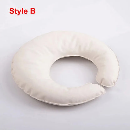 Newborn Photography Props Creativity Donut Posing Pillows Cushion Crescent Basket Filling Pillow Baby Photoshoot Accessories