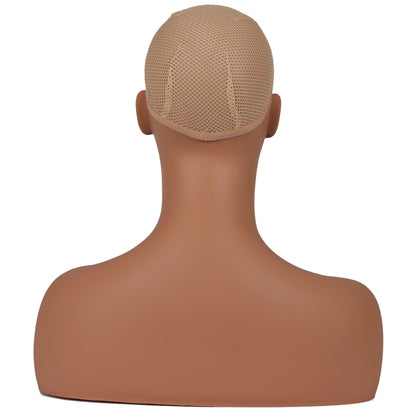 Multipurpose Mannequin Head With Shoulders Make-Up Dummy Head For Wigs Mannequins Bust Wig Display Head Realistic Female Head