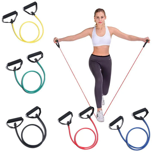 5 Levels 5 Levels Resistance Bands Multifunctional Elastic Resistance Pull Rope Portable With Handles Fitness Elastic Bands Yoga