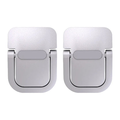 2pcs/Set Laptop Stand for Computer Keyboard Stand Riser Aluminum Mini Portable Laptop Stands for Notebook