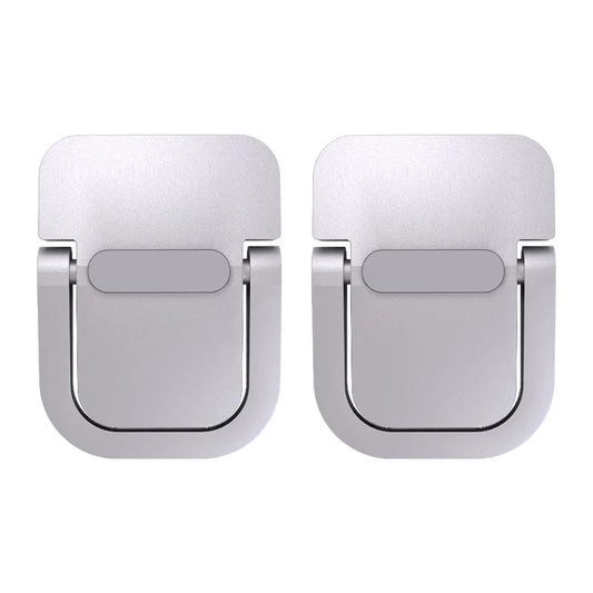 2pcs/Set Laptop Stand for Computer Keyboard Stand Riser Aluminum Mini Portable Laptop Stands for Notebook