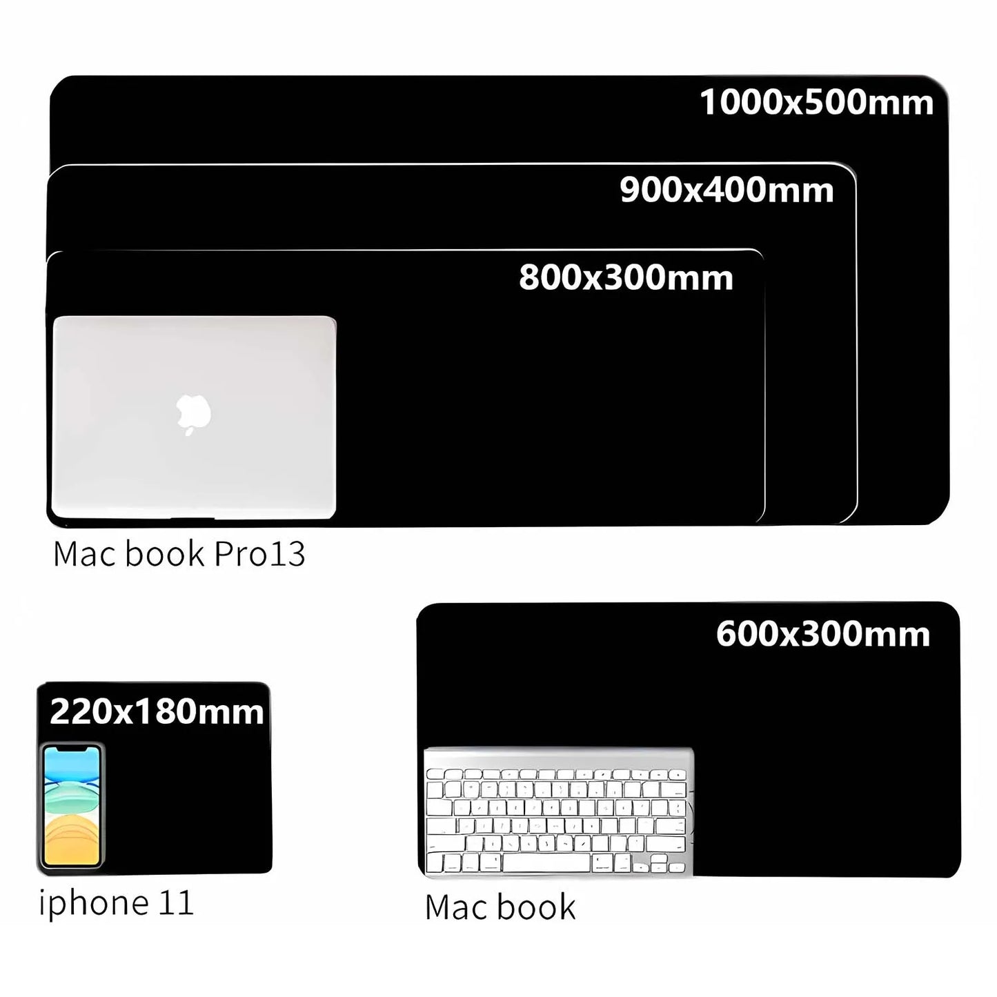 Black Cat and Girl Fast Keyboard pad lock-edge Extended teclado mousepad kawaii Purple Office desktop protection mouse pad XXL