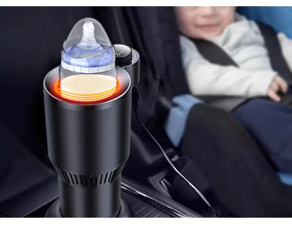 Car Hot Cold Cup Smart Quick Cooling Cup Warm Milk Cup Car Heater Car Hot Cold Cup Heater