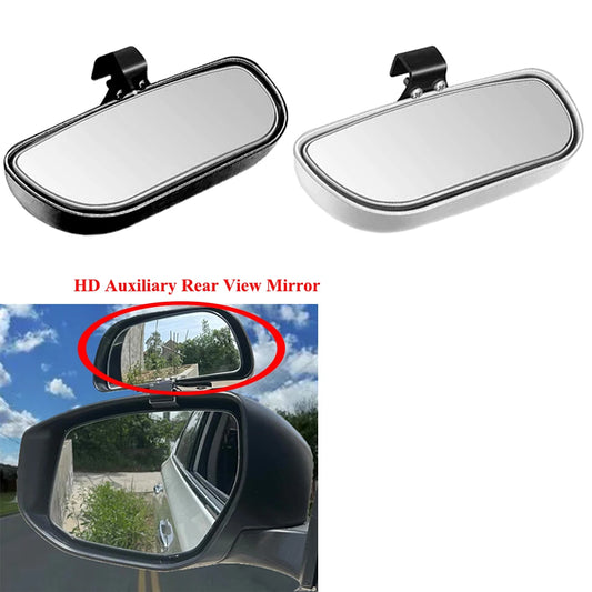 Car Blind Spot Mirror Auxiliary RearView Mirror Convex Mirror Wide Angle Mirrors Adjustable for Car Safety Parking Reversing